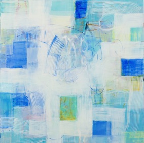 Labyrint IV, olje 2010, 150x150 cm, foto KOS Labyrint IV, olje 2010, 150x150 cm, foto KOS